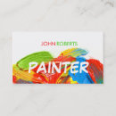 Recherche de rouge jaune cartes visite Peintre