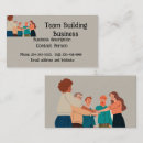 Recherche de travail cartes visite Équipe