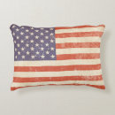 Recherche de drapeau américain grunge coussins Cru