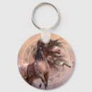 Recherche de peinture cheval porteclés Plumes