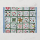 Recherche de motif patchwork cartes postales Tissu