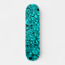 Recherche de cyan skateboards Abstrait
