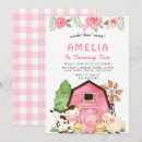 Recherche de animaux grange invitations Rose