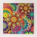 Recherche de psychedelic puzzles Abstrait
