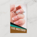 Recherche de manicure cartes visite Beauté