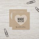 Recherche de fabriquer cartes visite Fabriqué avec amour