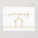 Recherche de or et blanc cartes postales Simple