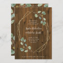Recherche de barnwood invitations Épouser