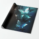 Recherche de nuit papier cadeau Brillant