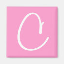 Recherche de initiales magnets Lettre