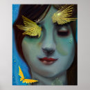 Recherche de lucioles posters Papillon