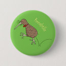 Recherche de oiseau kiwi badges Illustration