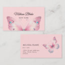 Recherche de papillon pastel cartes visite Esthéticien