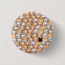 Recherche de les motifs oranges badges Chat