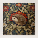 Recherche de hérisson puzzles Boisé
