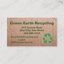 Zoek naar recycling visitekaartjes Karton
