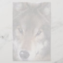 Zoek naar grijze wolf briefpapier Lupus