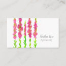 Recherche de fuchsia rose cartes visite Floral