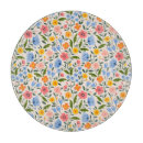 Recherche de motif floral coloré planches à découper Printemps