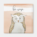 Recherche de de hibou refrigérateur magnets Région boisée