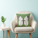 Recherche de papillon blanc coussins Peinture