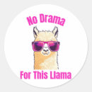 Zoek naar drama lama stickers Dier