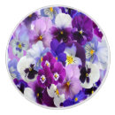 Recherche de fleurs blanches boutons et poignées de porte Bleu