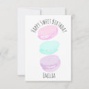 Recherche de macarons vœux cartes Gâteau