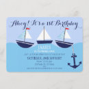 Zoek naar nautical party invitations Jongen
