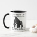Recherche de tête de singe tasses Animaux