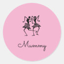 Zoek naar dansers stickers Silhouet