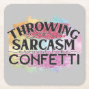 Recherche de sarcasme dessous de verres Mignon