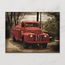 Recherche de fire cartes postales Rouge
