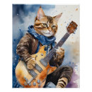 Recherche de jouer du rock posters Guitare électrique