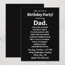 Recherche de pour le papa anniversaire invitations Meilleur papa du monde