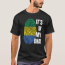 Recherche de drapeau gabon tshirts Dna