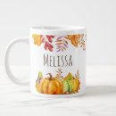 Recherche de automne feuille tasses Aquarelle