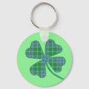 Recherche de four leaf clover porteclés St patricks day