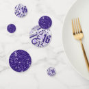 Recherche de purple confettis Anniversaire