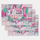 Recherche de remorque de camping papier cadeau Rétro