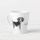Recherche de chien de beagle tasses Illustration