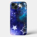 Recherche de nébuleuse iphone coques Bleu