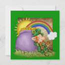 Recherche de pub irlandais invitations Leprechaun