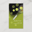 Zoek naar tennis bal visitekaartjes Business