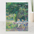 Recherche de beau jardin vœux cartes Impressionnisme