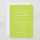 Recherche de vert citron invitations Typographie