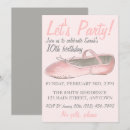 Recherche de chaussure de ballet invitations Parti