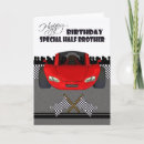 Recherche de voiture anniversaire cartes Frère