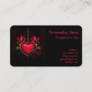 Recherche de rose rouge romantique cartes visite Romance