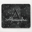 Recherche de lumière noire tapis souris Blanc